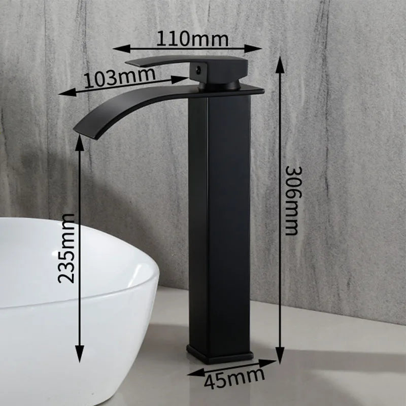 Waterfall Wash Basin Faucet