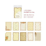 30pcs/pack Gentle Wind Series Retro Dyeing Journal Paper