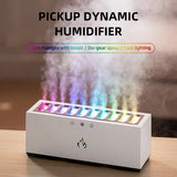 Heavy Fog Air Humidifier with RGB LED Lamp & Sound Rhythm Spray