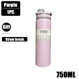 530/750ML Stainless Steel Outdoor Thermos Bottle – Large Capacity