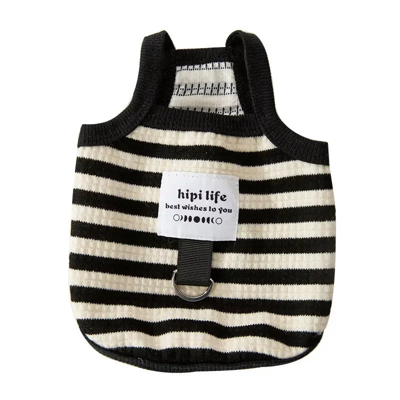 Pet Knitted Stripe Dog Clothes