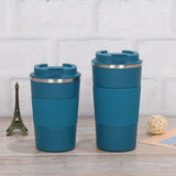 510ml Stainless Steel Coffee Cup Thermal Mug - Non-slip Travel Insulated Bottle