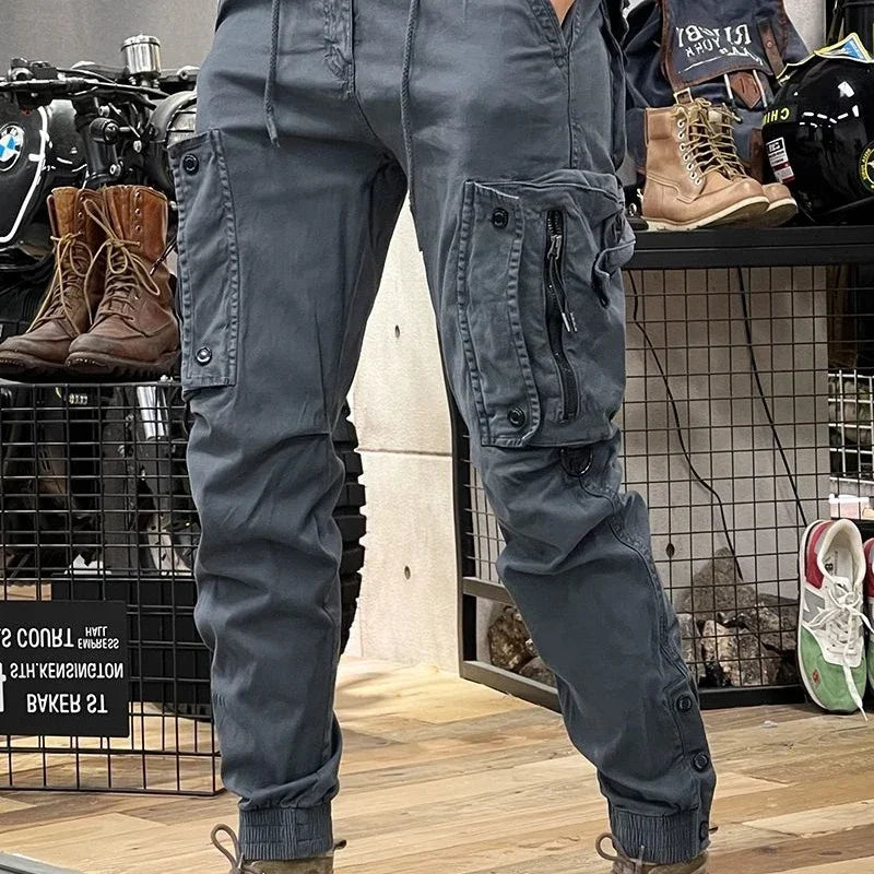 Men High-Quality Techwear Outdoor Cargo Pants