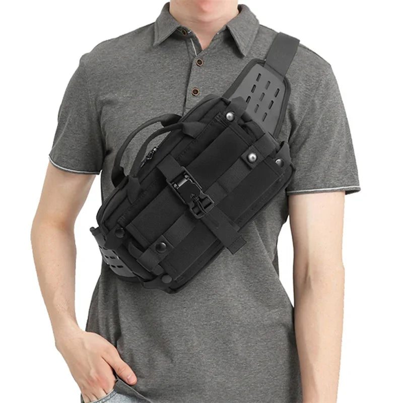 High Quality Waterproof Oxford Men's Waist Bag