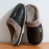 Anti-Slip Comfy Indoor Winter Warm Soft Cotton Plush Shoes