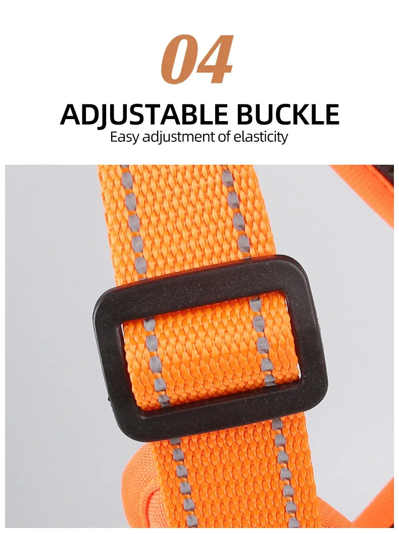 Multi-Functional Reflective No-Pull Dog Harness