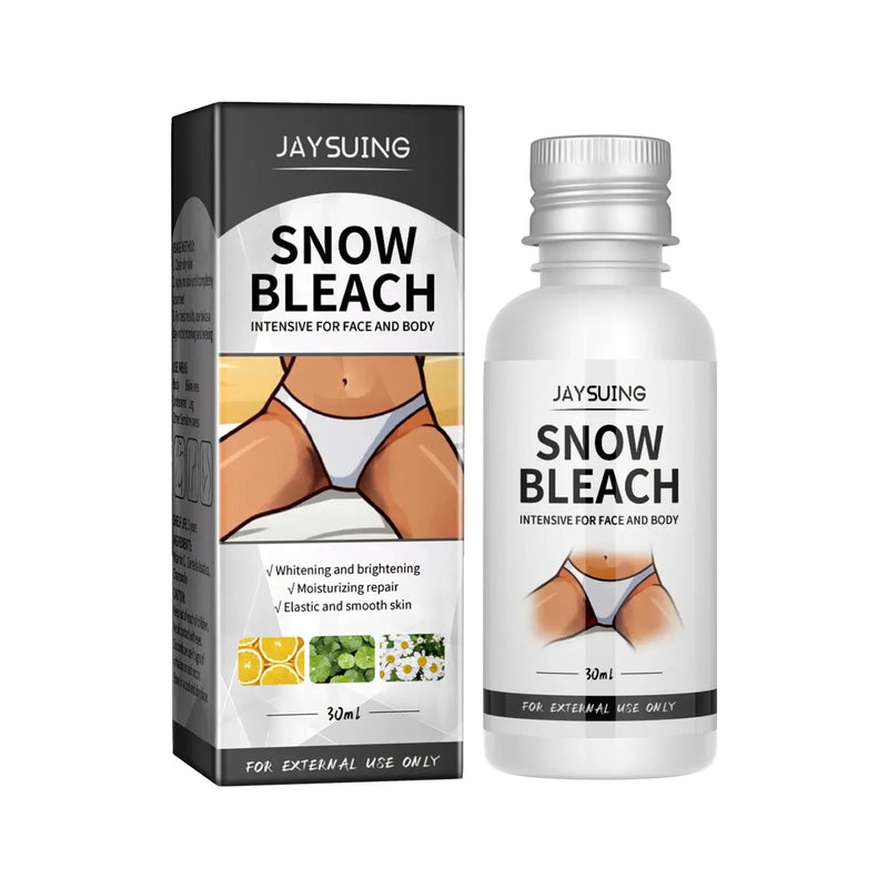 30ml Snow Bleach Frost Desalination Melanin Brightening Skincare for Underarms, Thighs, and Joints