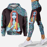 Disney Jack Skellington Combo Hoodie and Leggings Suit