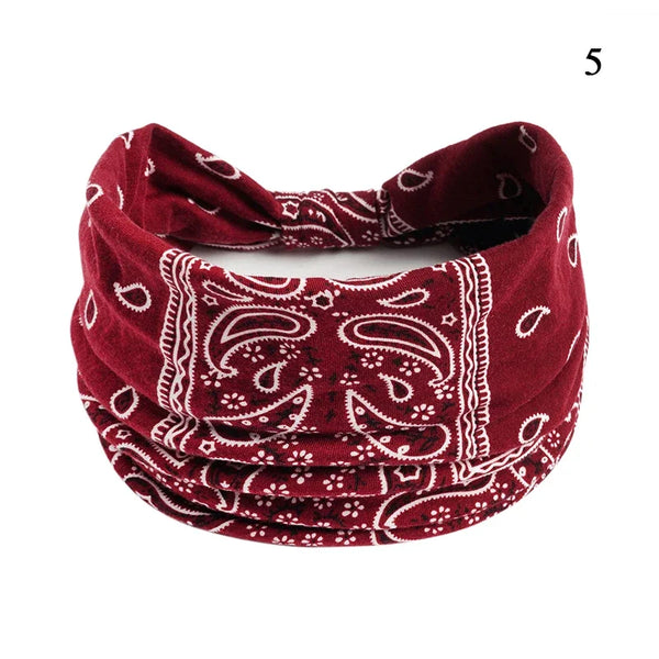 Cotton Yoga Bandana Hair Accessories