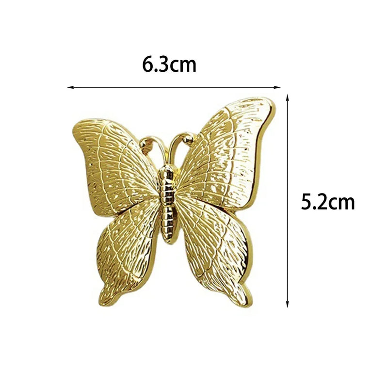 Butterfly Shape Furniture Cabinets Knobs