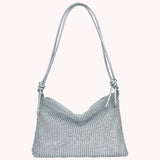 Diamond Shoulder Bag - Elegant Glitter Sling Bag