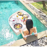 Bali Rattan Swimming Pool Floating Tray