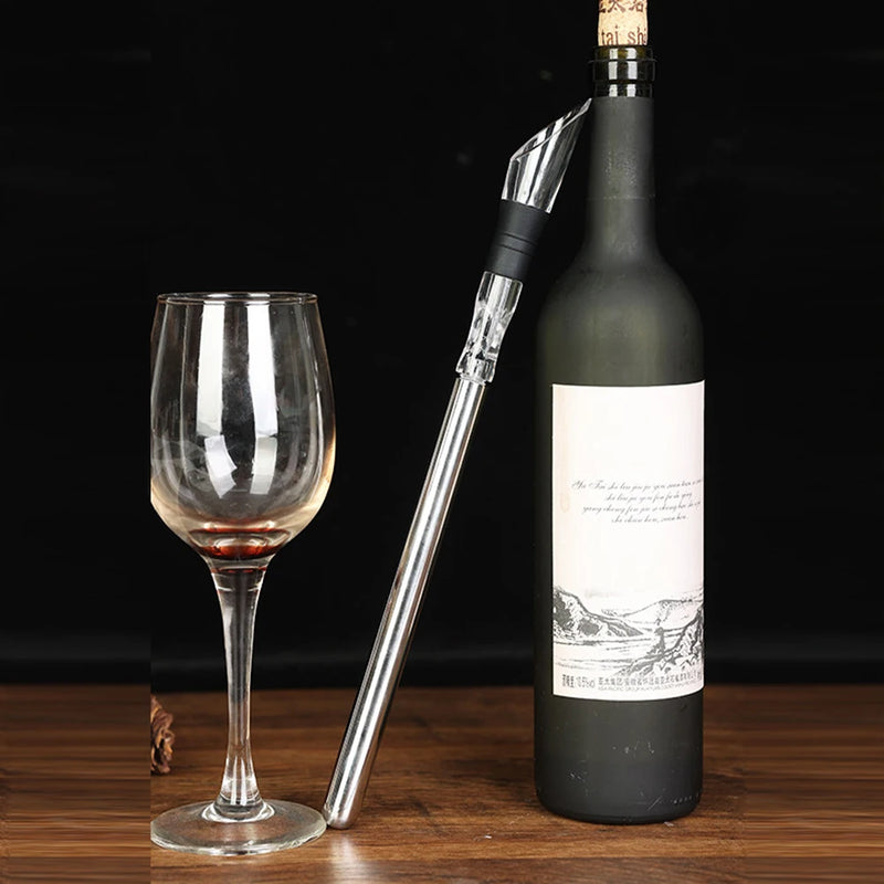 Wine Chiller Stick 3 in 1 – Stainless Steel Iceless Wine Cooler