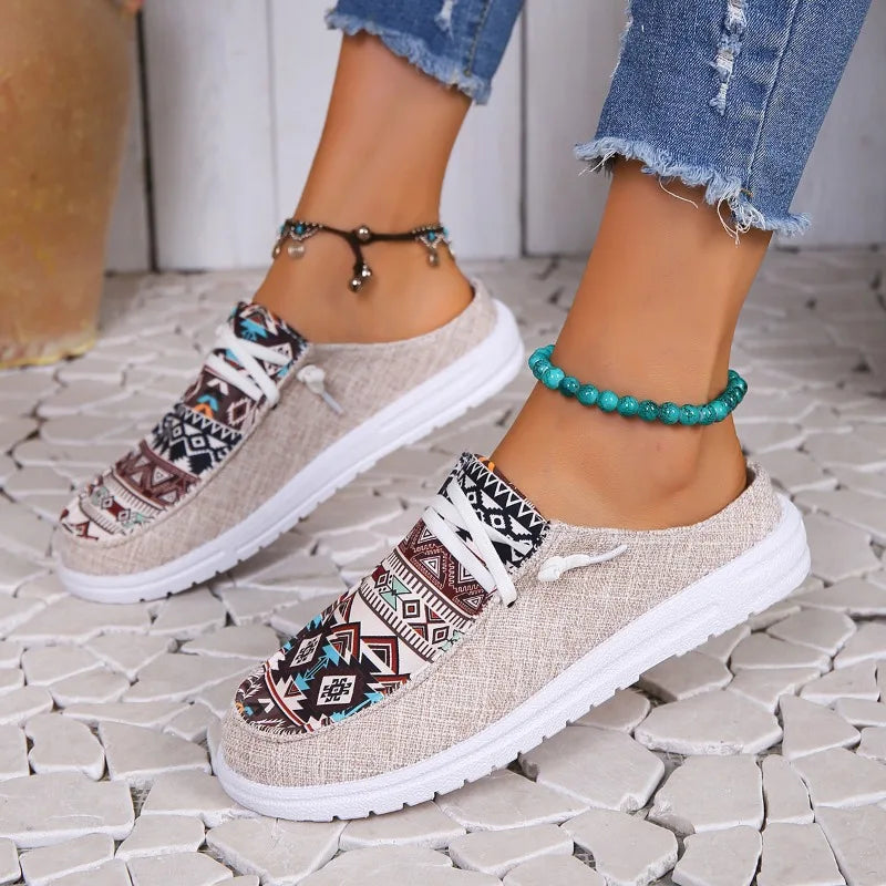 Casual Comfortable Shallow Mouth Thick Sole Sneaker