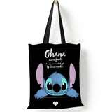 Stitch Disney Canvas Shoulder Bag