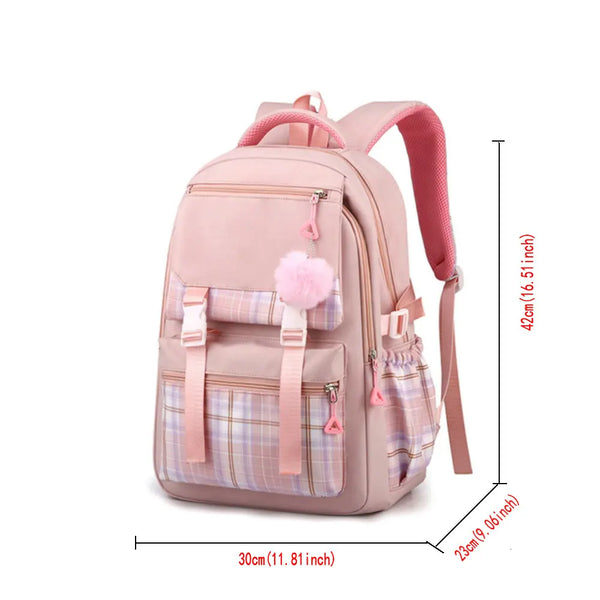 Stitch Simple Canvas Bag - Travel Backpack