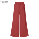 Elegant Wide Leg Pant Capris