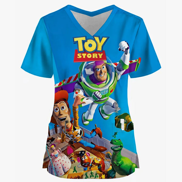 Toy Story Scrub Tops