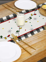 Linen Christmas Table Runner