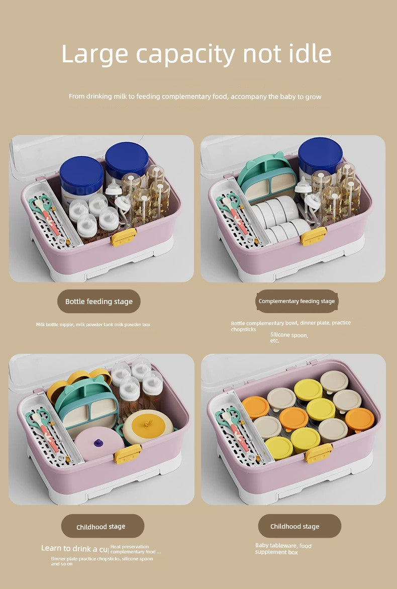 Baby Feeding Bottle Storage Box