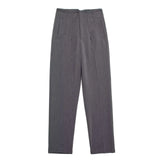 Slim Fit Pencil Capri Pants