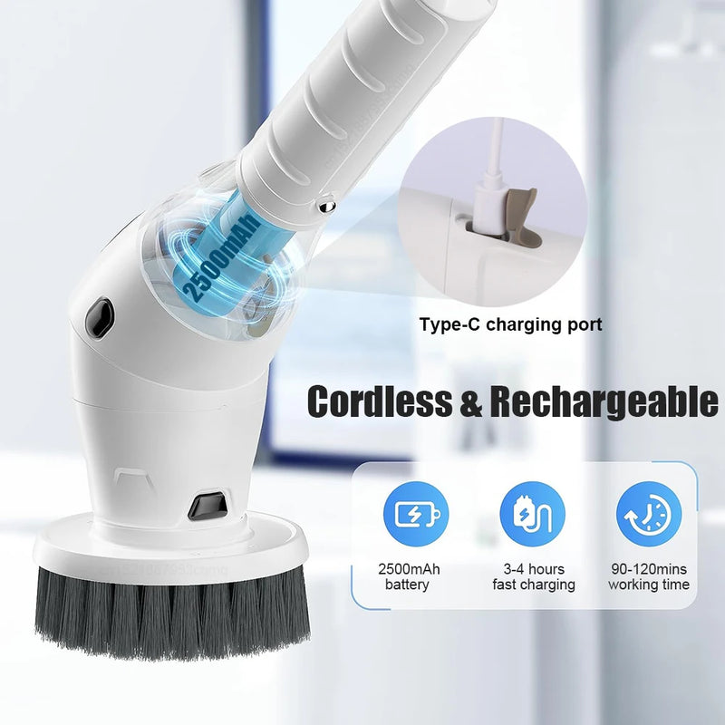 Electric Household Cleaning Brush