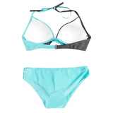 Split Color Bikini - Swimwear Women