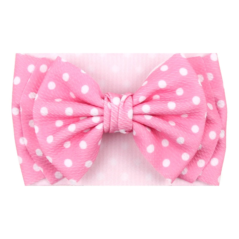 7" Big Double Layer Hair Bow