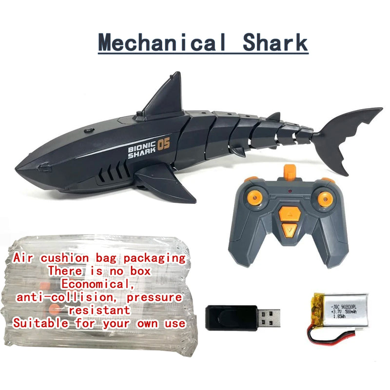 Robot Whale Shark Toy  - Remote Control Swimming Shark