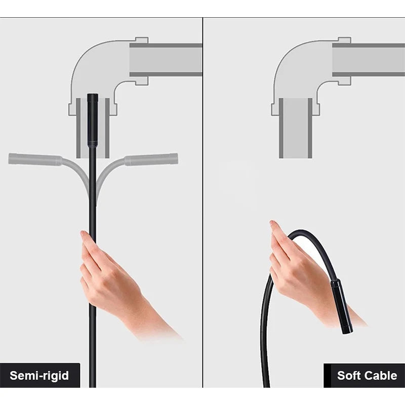 Snake Inspection Borescope Camera 8.0mm HD Lens