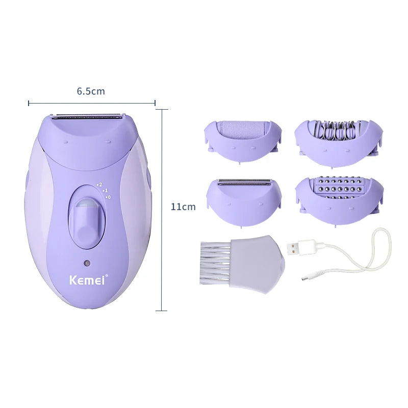 Kemei 4-in-1 Women Epilator