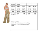 Silver High-Waisted Straight-Leg Casual Pants for Women