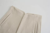 Women's High Waisted Casual Dress Trousers