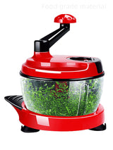 Manual Multifunctional Vegetable-Cutting Machine – Mincer, Shredder, Crusher, and Puree Maker