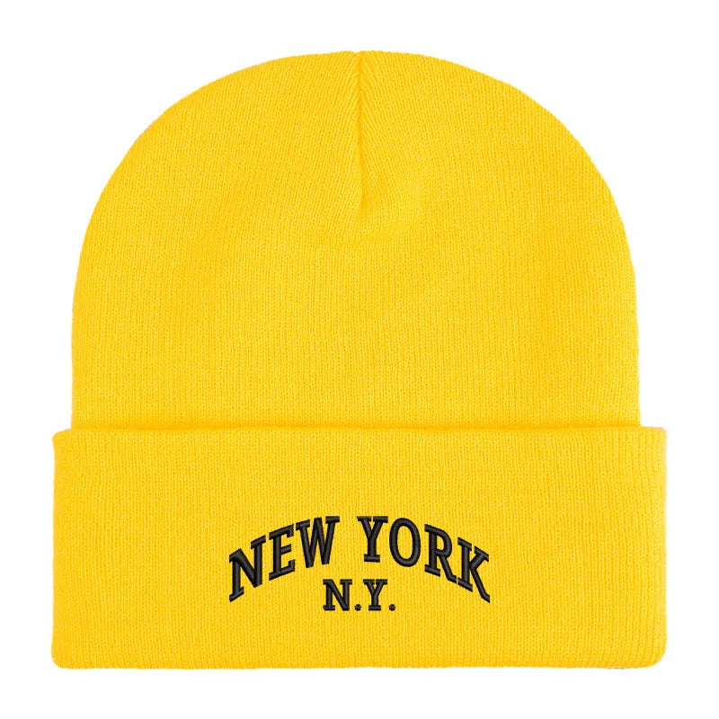 Embroidery Design NEW YORK NY Beanies