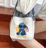 Anime Disney Stitch Canvas Bag - Pencil Bag - Crossbody Bag