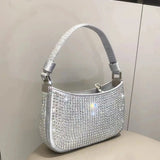 Evening Clutch - Elegant Rhinestone Handbag