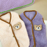 Cute Bear Pattern Pet Clothes for Small & Medium Dogs