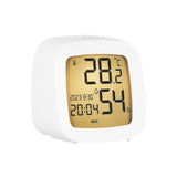 LED Alarm Clock with Backlight and Temperature/Humidity Monitor