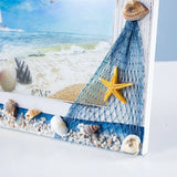 Ocean-Themed Wooden Photo Frame