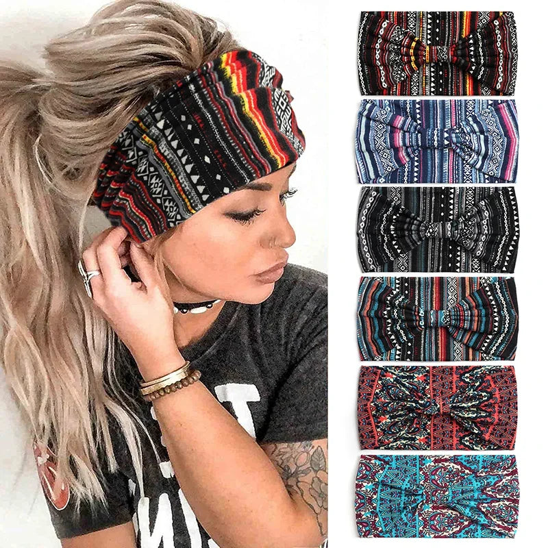 Cotton Yoga Bandana Hair Accessories