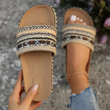 Bohemian Handmade Espadrilles Slides