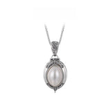 S925 Sterling Silver Pearl Pendant