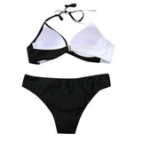 Split Color Bikini - Swimwear Women