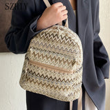 Soft Bohemian Backpack Vintage Mochila