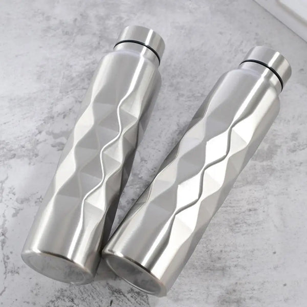 1000ml Stainless Steel Water Bottle with Wide Mouth Cap