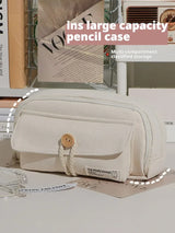 Cute and Convenient Canvas Pencil Case