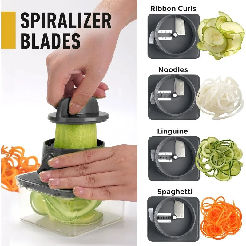 Mueller Pro-Series 12-Blade All-in-One Mandoline Slicer & Food Chopper