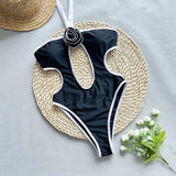 Ribbed Two-piece Bathing Suits - Summer Bikini Set