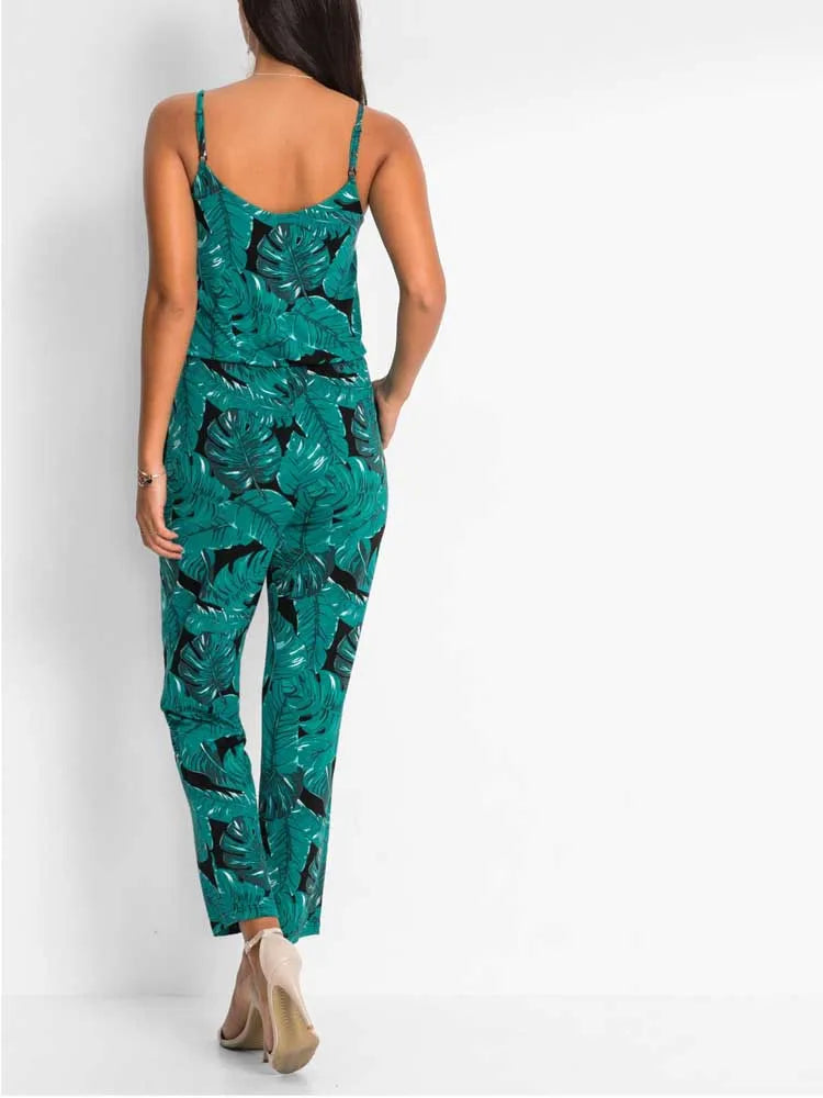 Floral Print Jumpsuit